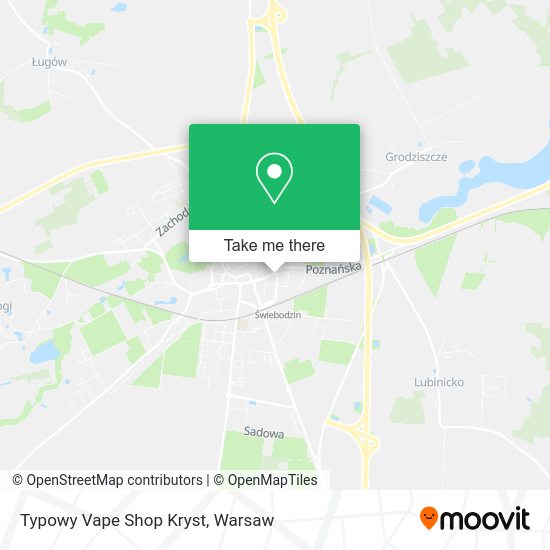 Typowy Vape Shop Kryst map