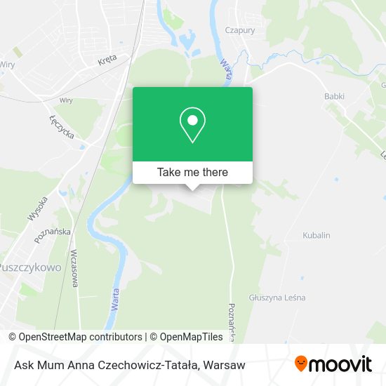 Ask Mum Anna Czechowicz-Tatała map