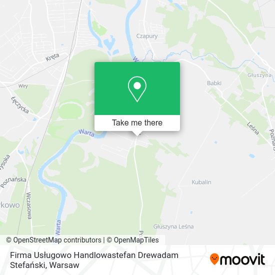 Firma Usługowo Handlowastefan Drewadam Stefański map