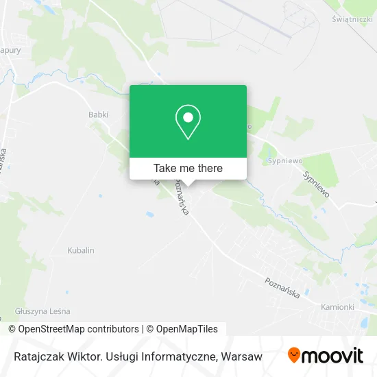 Карта Ratajczak Wiktor. Usługi Informatyczne