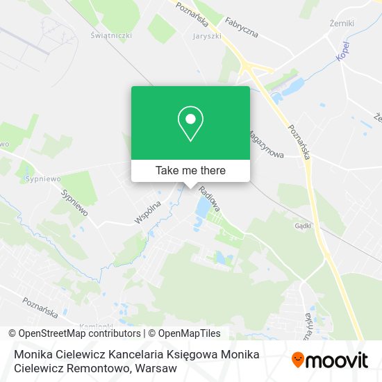 Monika Cielewicz Kancelaria Księgowa Monika Cielewicz Remontowo map