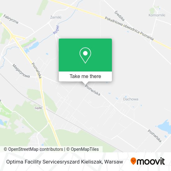 Optima Facility Servicesryszard Kieliszak map