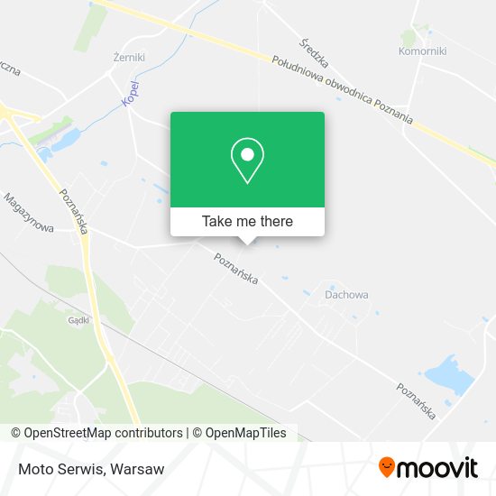 Moto Serwis map