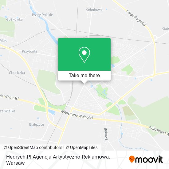 Hedrych.Pl Agencja Artystyczno-Reklamowa map