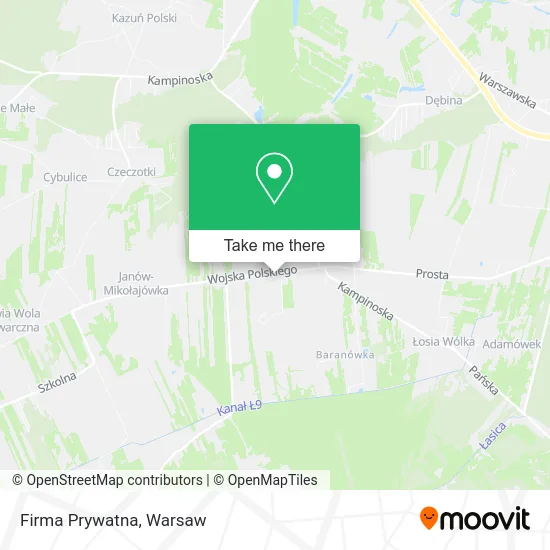 Карта Firma Prywatna