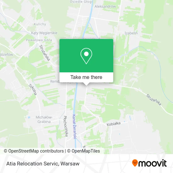 Карта Atia Relocation Servic