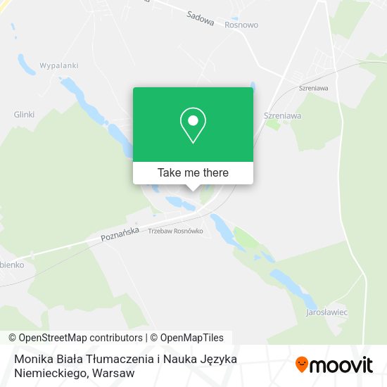 Monika Biała Tłumaczenia i Nauka Języka Niemieckiego map