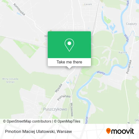 Карта Pmotion Maciej Ulatowski