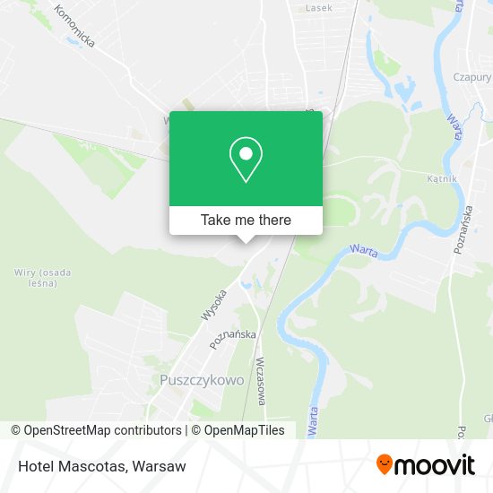 Hotel Mascotas map