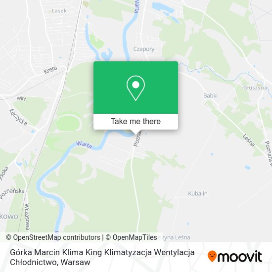 Górka Marcin Klima King Klimatyzacja Wentylacja Chłodnictwo map