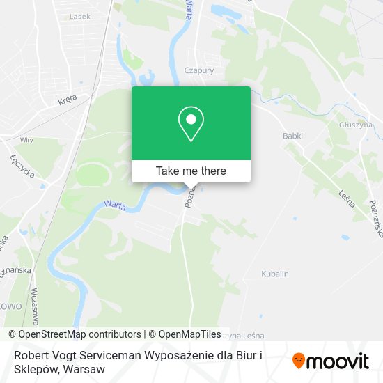 Robert Vogt Serviceman Wyposażenie dla Biur i Sklepów map