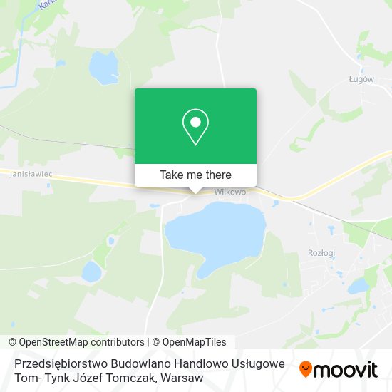 Przedsiębiorstwo Budowlano Handlowo Usługowe Tom- Tynk Józef Tomczak map