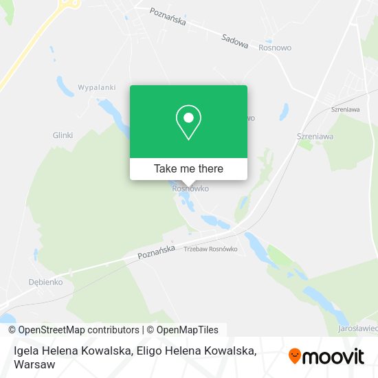 Igela Helena Kowalska, Eligo Helena Kowalska map