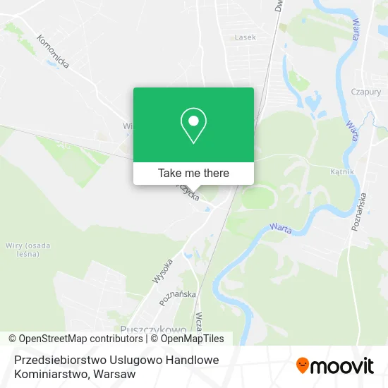 Карта Przedsiebiorstwo Uslugowo Handlowe Kominiarstwo