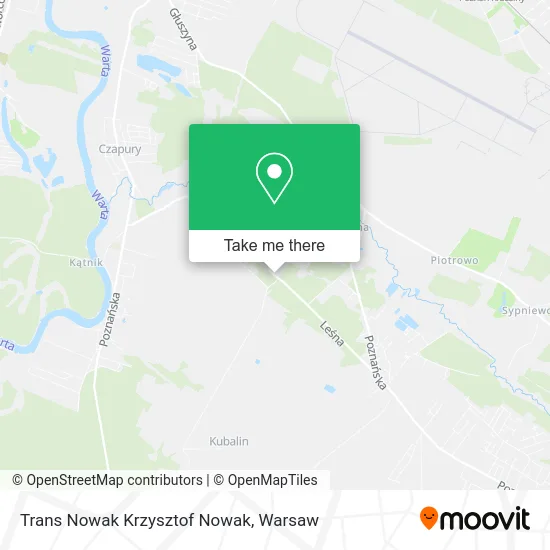 Карта Trans Nowak Krzysztof Nowak