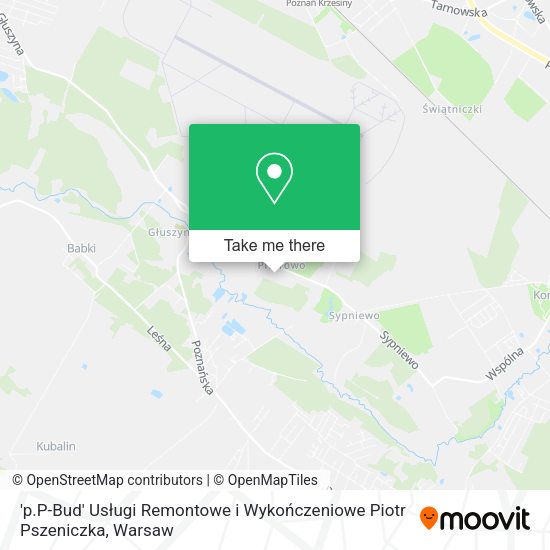 'p.P-Bud' Usługi Remontowe i Wykończeniowe Piotr Pszeniczka map