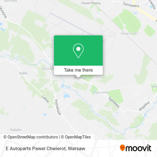 Карта E Autoparts Pawel Chwierot