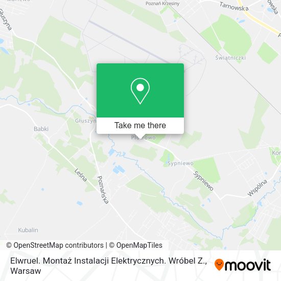 Elwruel. Montaż Instalacji Elektrycznych. Wróbel Z. map