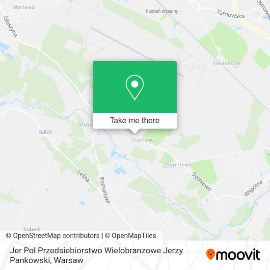 Jer Pol Przedsiebiorstwo Wielobranzowe Jerzy Pankowski map