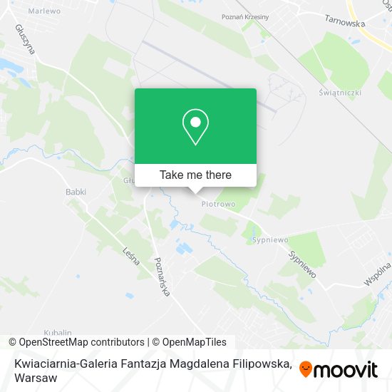 Kwiaciarnia-Galeria Fantazja Magdalena Filipowska map