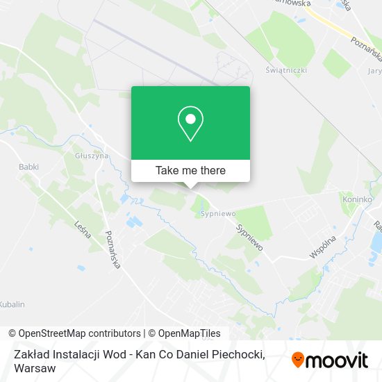 Zakład Instalacji Wod - Kan Co Daniel Piechocki map