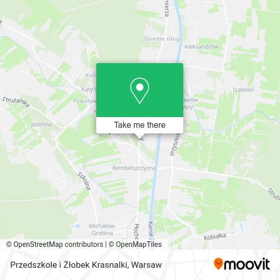 Przedszkole i Żłobek Krasnalki map