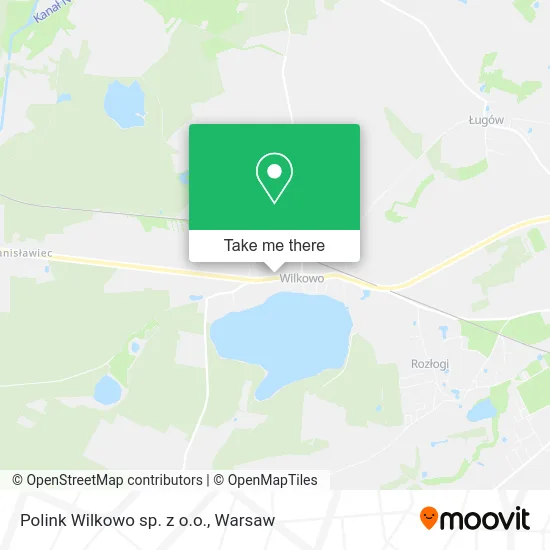 Карта Polink Wilkowo sp. z o.o.