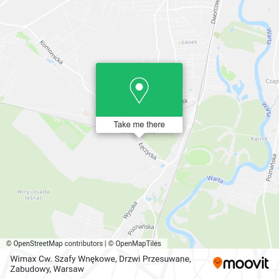 Wimax Cw. Szafy Wnękowe, Drzwi Przesuwane, Zabudowy map