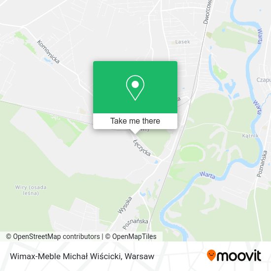 Wimax-Meble Michał Wiścicki map