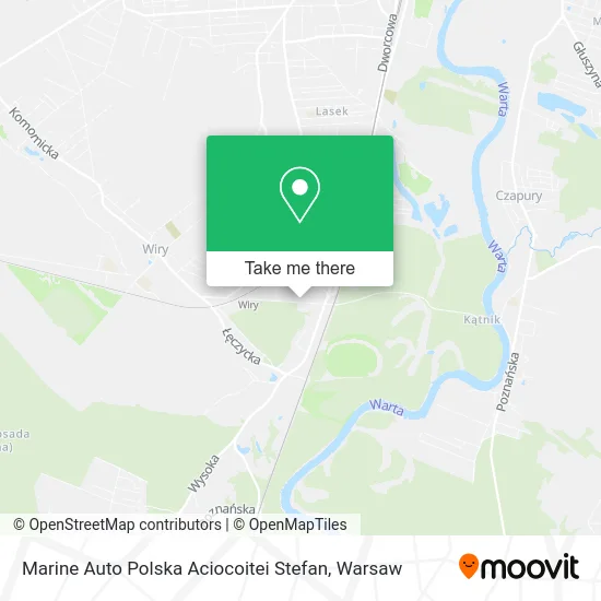 Карта Marine Auto Polska Aciocoitei Stefan