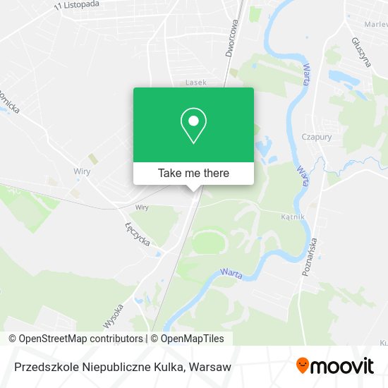 Przedszkole Niepubliczne Kulka map