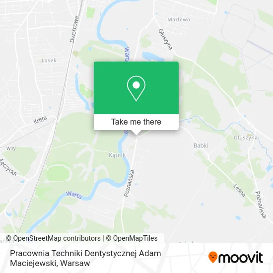 Карта Pracownia Techniki Dentystycznej Adam Maciejewski