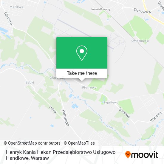 Henryk Kania Hekan Przedsiębiorstwo Usługowo Handlowe map