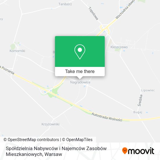 Spółdzielnia Nabywców i Najemców Zasobów Mieszkaniowych map