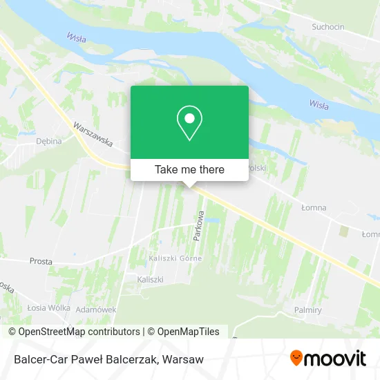 Balcer-Car Paweł Balcerzak map