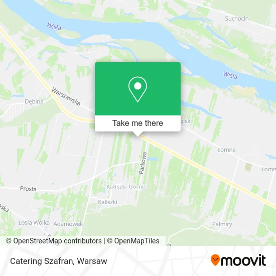 Карта Catering Szafran