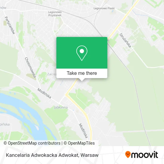 Kancelaria Adwokacka Adwokat map