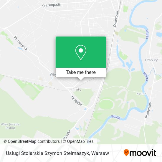 Usługi Stolarskie Szymon Stelmaszyk map