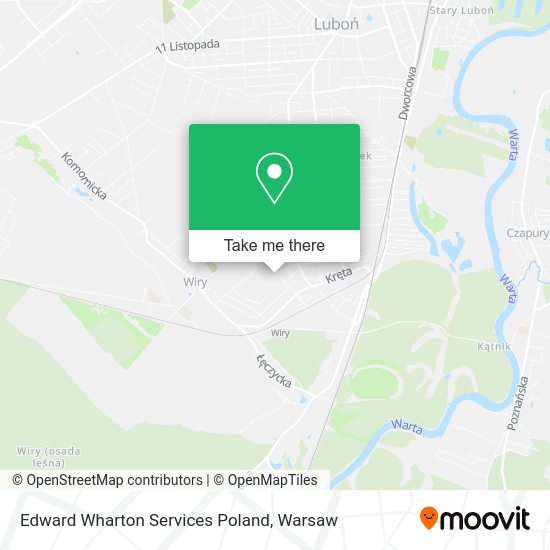 Edward Wharton Services Poland map