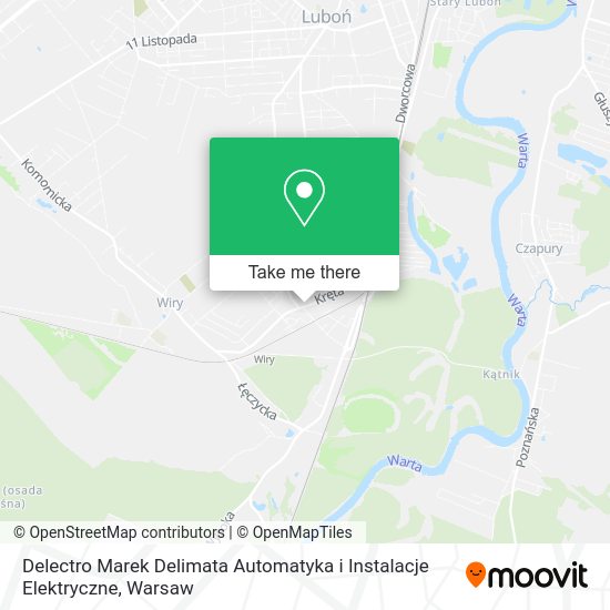 Delectro Marek Delimata Automatyka i Instalacje Elektryczne map