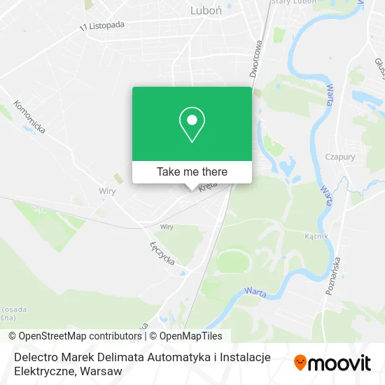 Карта Delectro Marek Delimata Automatyka i Instalacje Elektryczne