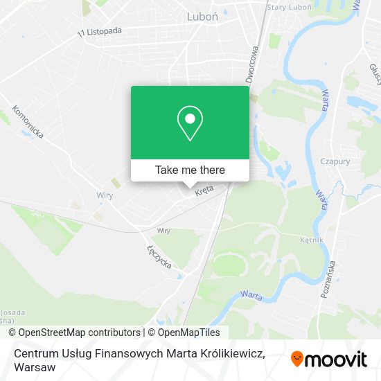 Centrum Usług Finansowych Marta Królikiewicz map