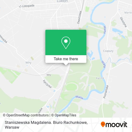 Staniszewska Magdalena. Biuro Rachunkowe map