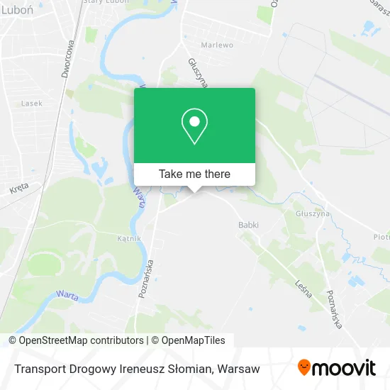 Карта Transport Drogowy Ireneusz Słomian