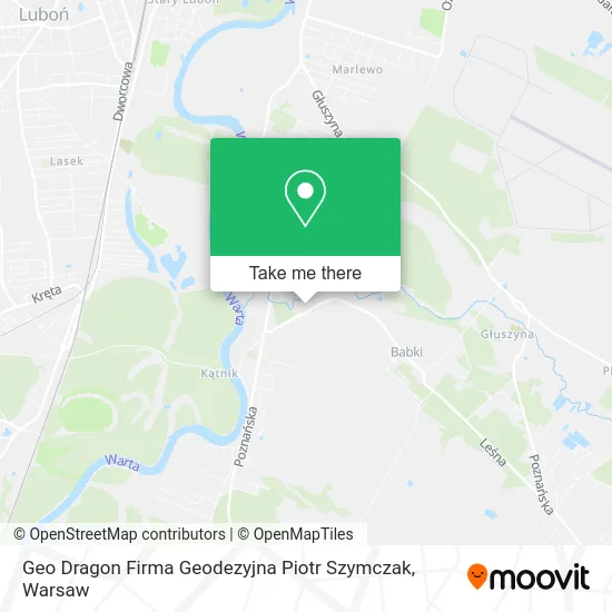 Карта Geo Dragon Firma Geodezyjna Piotr Szymczak