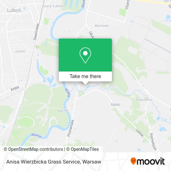 Anisa Wierzbicka Grass Service map