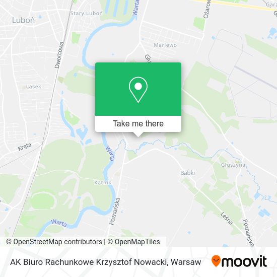 AK Biuro Rachunkowe Krzysztof Nowacki map