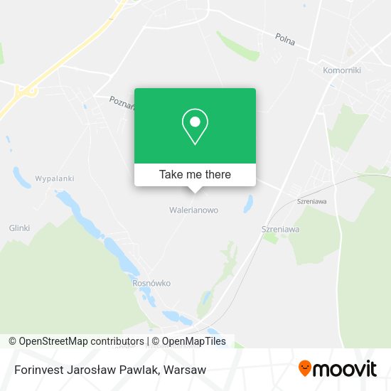 Forinvest Jarosław Pawlak map