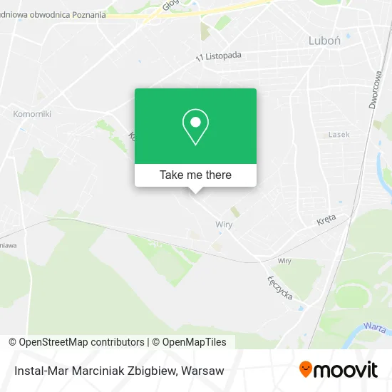 Карта Instal-Mar Marciniak Zbigbiew