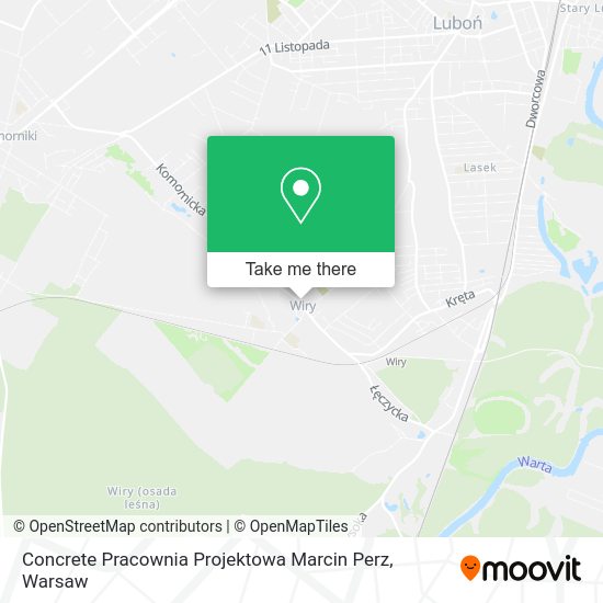 Concrete Pracownia Projektowa Marcin Perz map